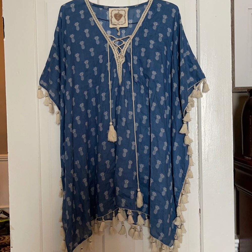 Pineapple swimsuit coverups
